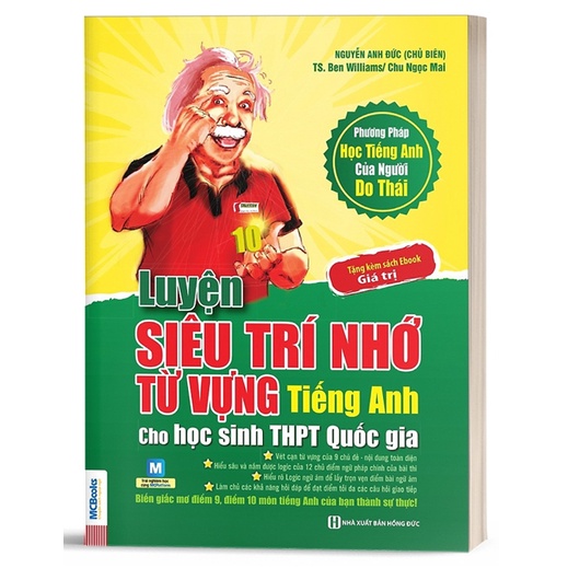 Sách - Luyện Siêu Trí Nhớ Từ Vựng Tiếng Anh Dành Cho Học Sinh THPT Quốc Gia - Học Kèm App Online
