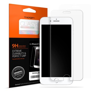 Kính cường lực trong suốt cho Iphone 7 Plus / Iphone 8 Plus (Kèm miếng lau)
