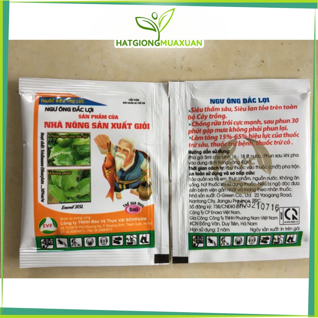 [SIEURE] Bám dính Ngư Ông ĐẮc Lợi 5ml/ gói hàng đẹp, phân phối chuyên nghiệp.
