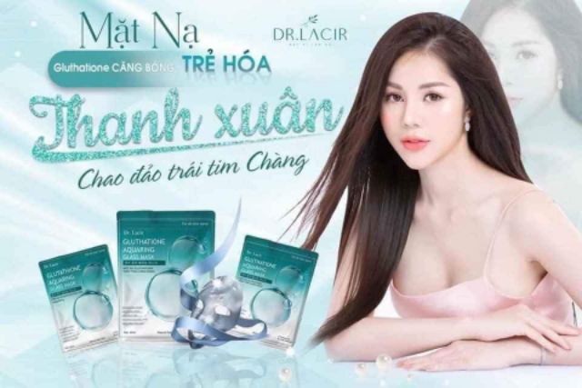 Mặt Nạ Thủy Tinh Căng bóng Dr.Lacir ( hộp 6 miếng )