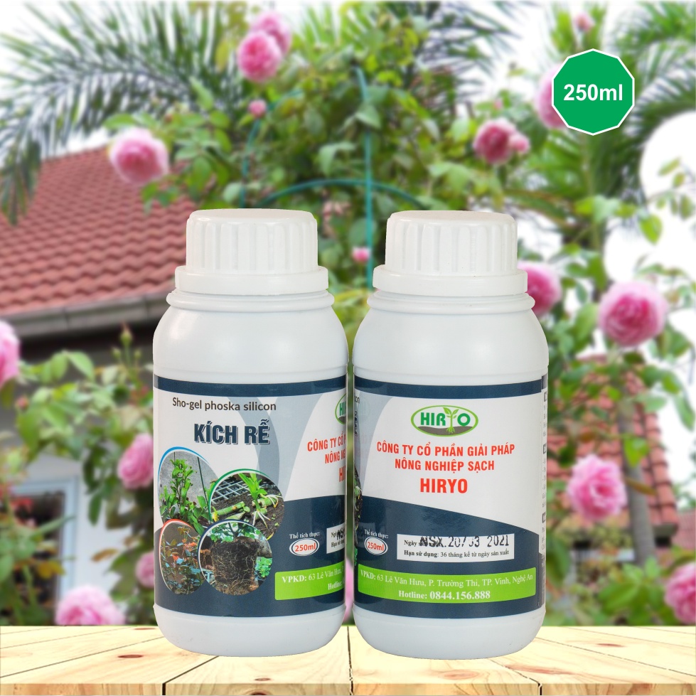 Phân bón kích rễ - Kích thích ra rễ cực mạnh dành cho hoa Lan, Hồng,...(dung tích 250ml)