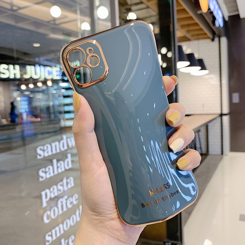 Ốp điện thoại cho OPPO Reno 6 6Z 5 5G A54 A94 A92 A53 A93 TPU mềm mạ điện chống rơi Ốp