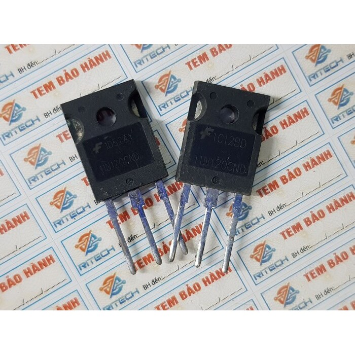 [Combo 2 chiếc] 11N120CND, 11N120 IGBT 43A-1200V TO-3P Tháo Máy