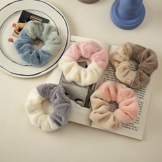 🦢Chun cột tóc Scrunchies lông 2 mầu