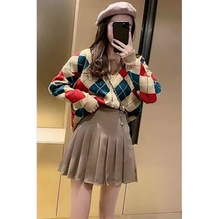 ÁO KHOÁC LEN CARO FORM RỘNG