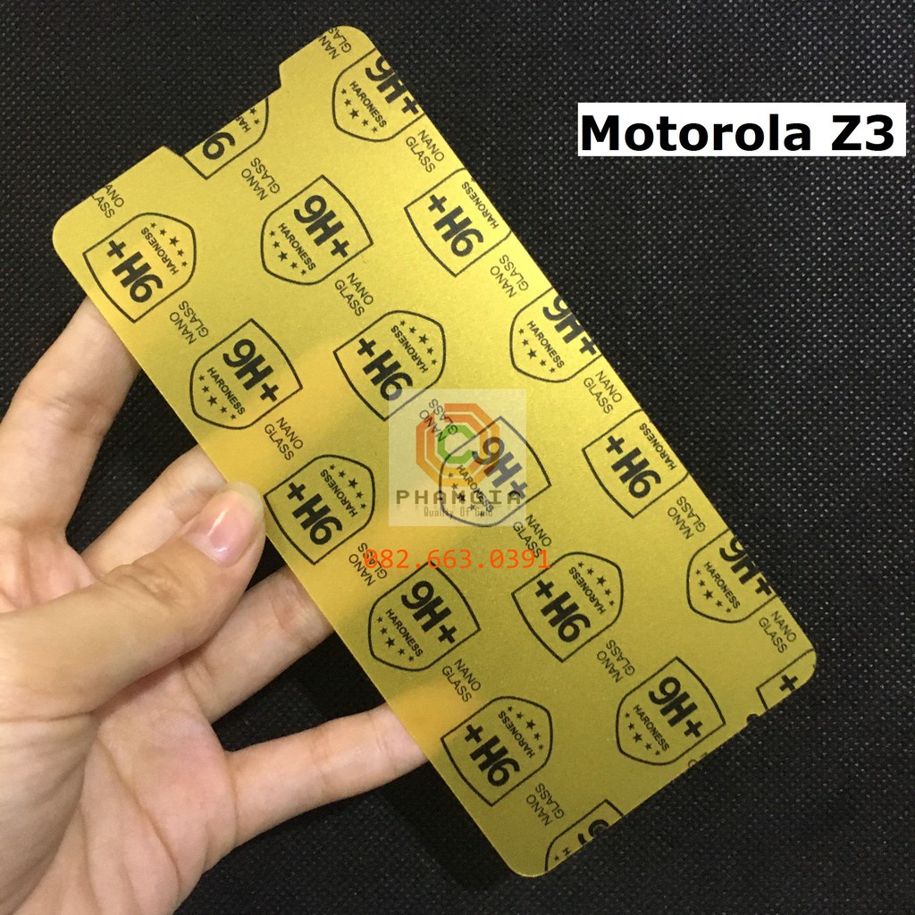 Dán cường lực dẻo nano Motorola Z3/Z3 Play siêu bền