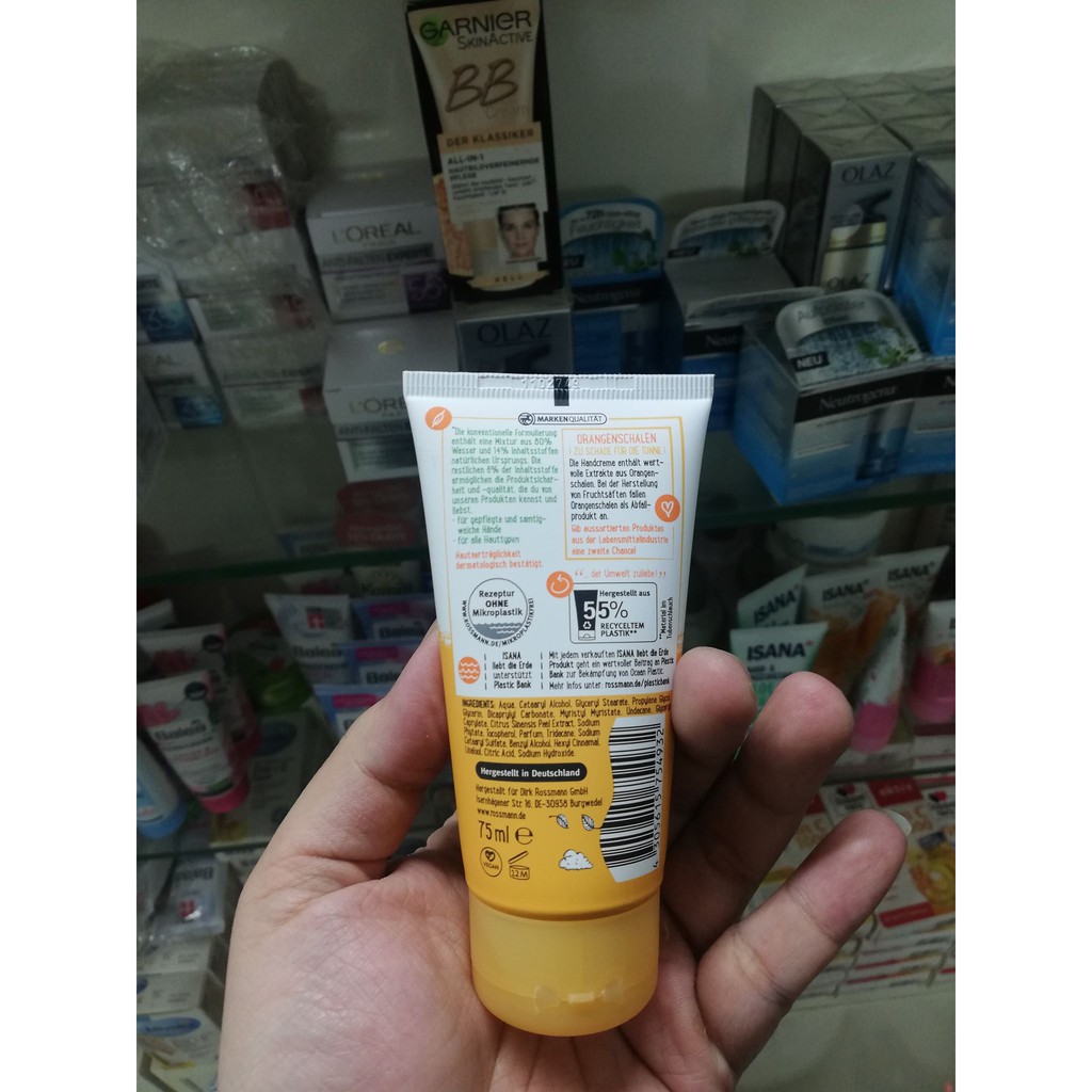 Kem dưỡng da tay Isana Handcreme nhiều loại - Hàng Đức