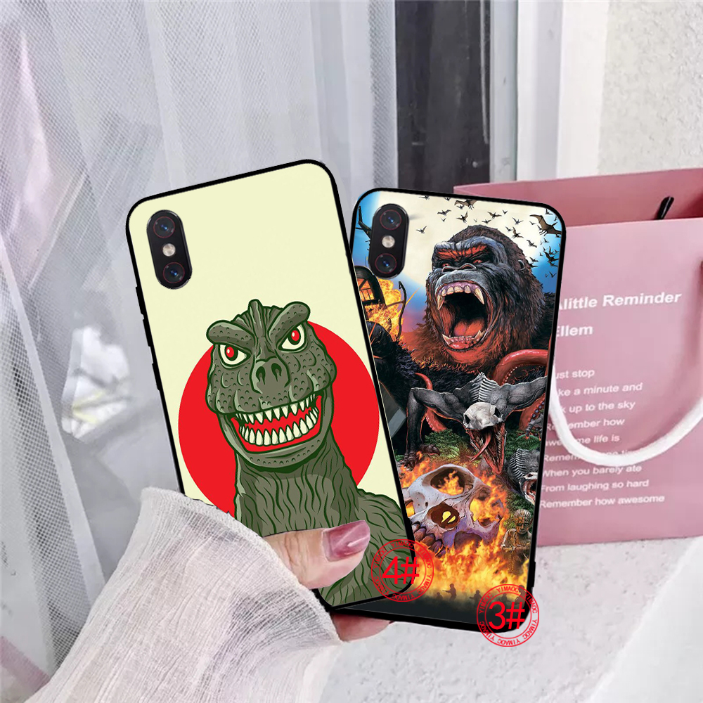 Huawei Y5 2017 Y6 Prime 2018 Y7 Y9 Prime 2019 Soft Case 3ER Godzilla vs Kong