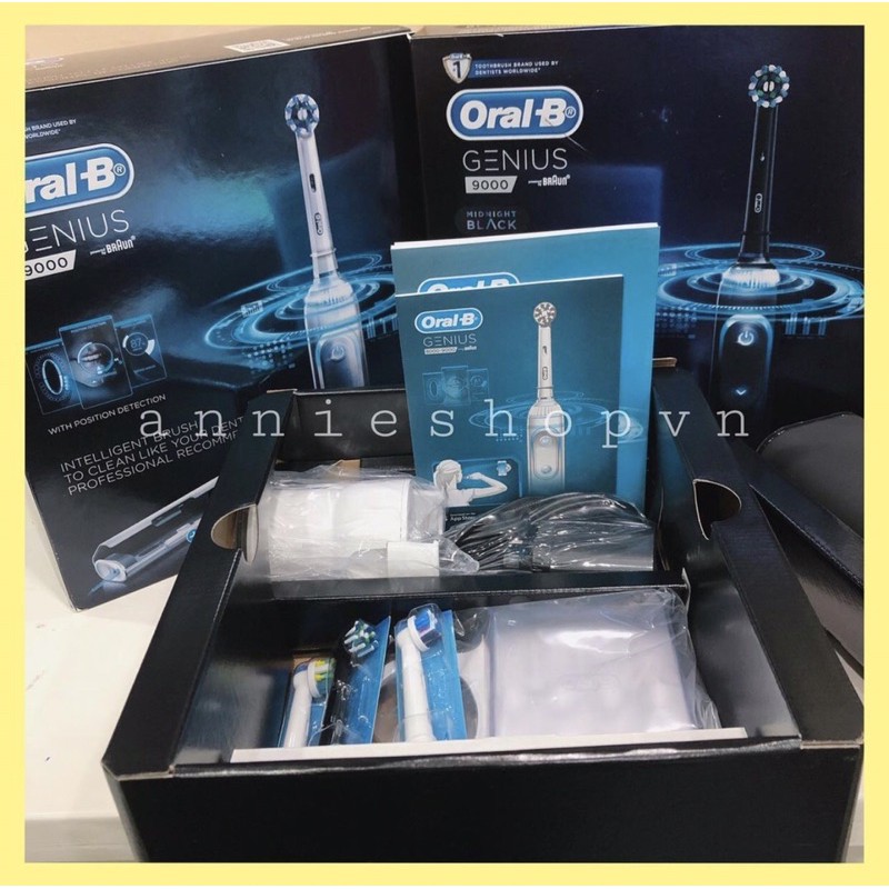 Bàn chải ORAL-B 9000 Genius màu trắng