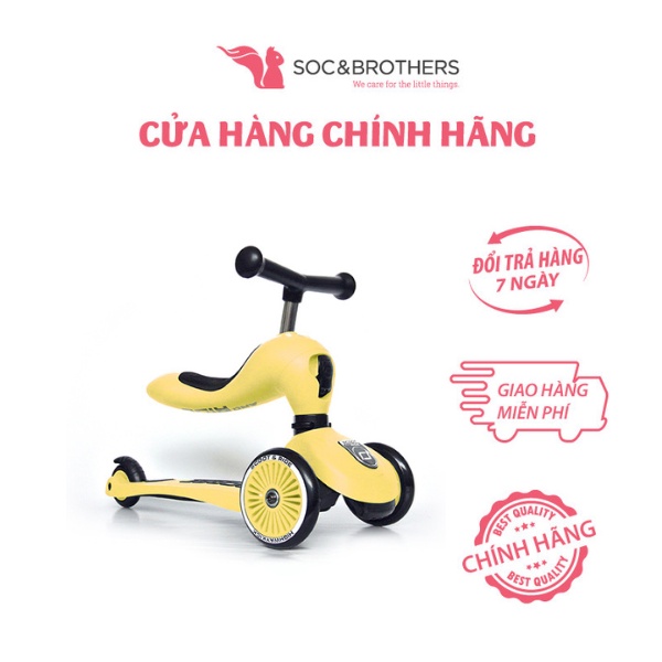 Xe scooter trẻ em Scoot and Ride Highwaykick 1 màu Lemon