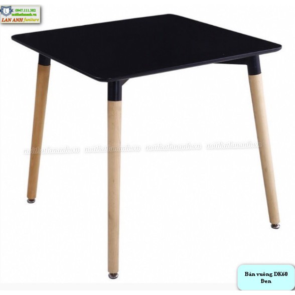 Bàn vuông Eames DK 60cm | BigBuy360 - bigbuy360.vn