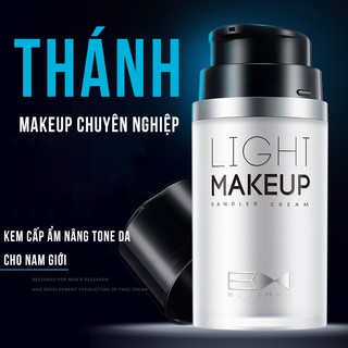 KEM LÓT DÀNH CHO NAM GIỚI LIGHT MAKE UP NÂNG TONE DA CẤP TỐC