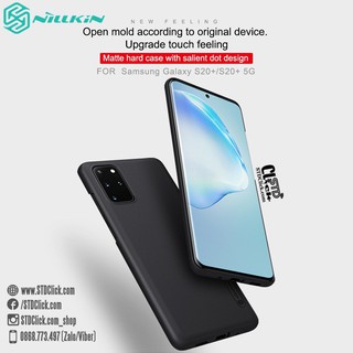 ỐP LƯNG SAMSUNG GALAXY S20 PLUS - S20 PLUS 5G NILLKIN NHỰA CỨNG CHÍNH HÃNG HÀNG CHUẨN
