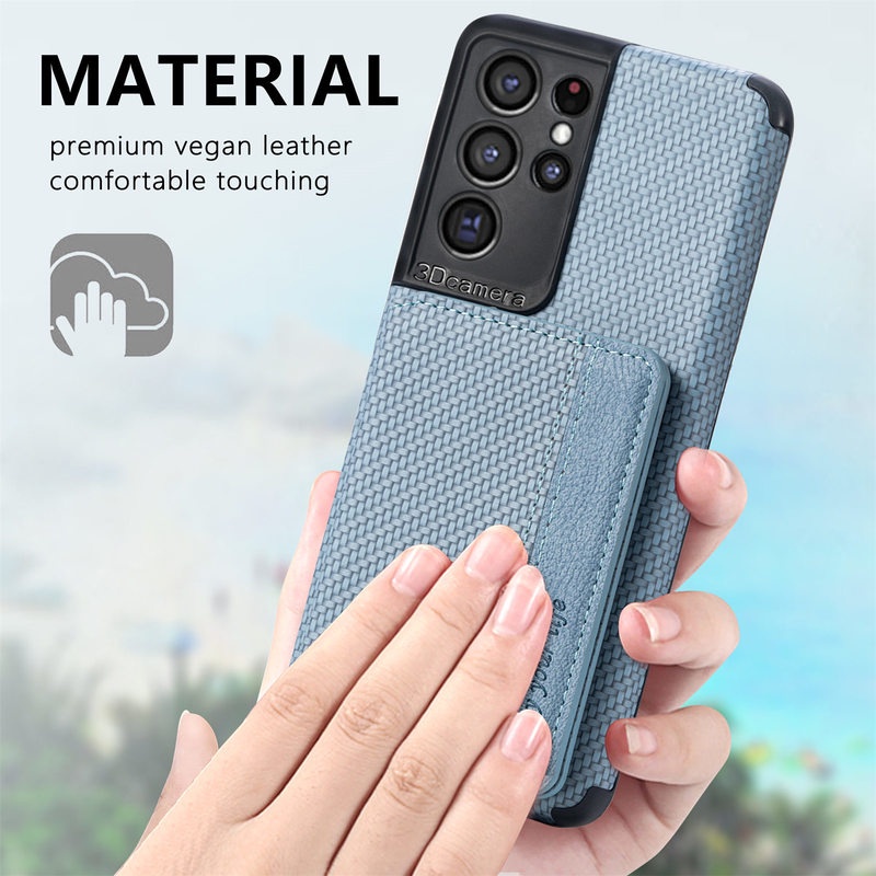 Lưng Ốp Điện Thoại Dạng Ví Nam Châm Có Ngăn Đựng Thẻ Dành Cho iphone 15 14 pro plus max