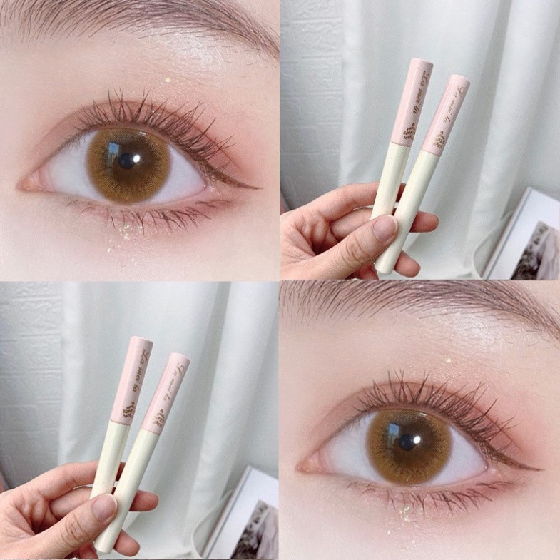 SƯ2 URGS (Bán Buôn – Sỉ) Mascara Siêu Mảnh Tơi Mi Phong Cách Hàn Quốc Skinny Microcara Vỏ Hồng, Chuốt Mi Vỏ Hồng Lameila