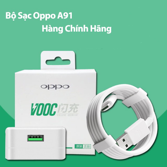 Sạc Nhanh OPPO A91 Công Nghệ VOOC - Hàng Chính Hãng