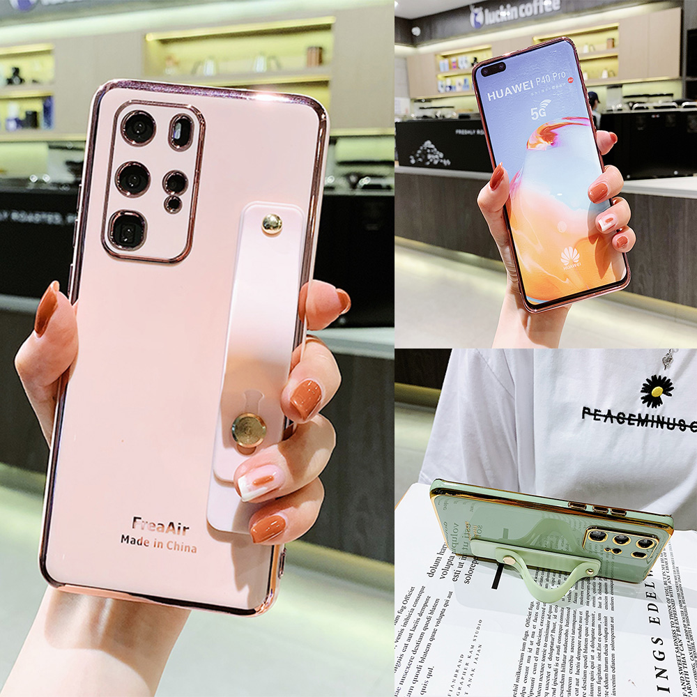 Ốp Điện Thoại Có Tay Cầm Cho OPPO A76 A55 A16K A16 A15 A15s A95 A54 A74 A94 A53 A31 A5 A9 2020 A52 A92 A12 A12E A39 A57 A3S