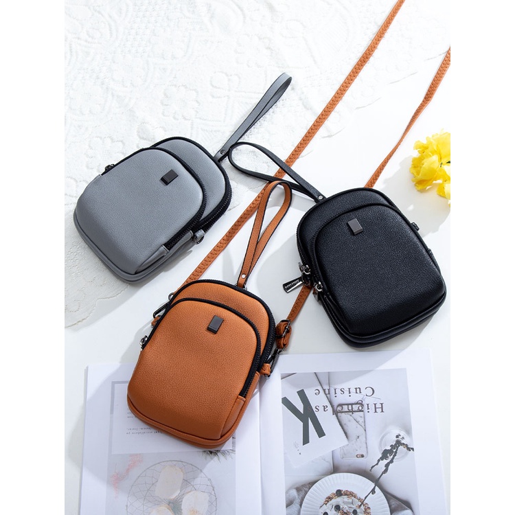 Túi đeo vai đựng điện thoại thiết kế nhỏ gọn dành cho nữ