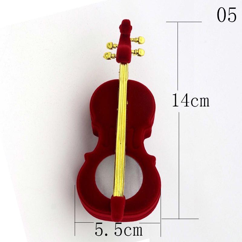 Hộp Đựng Trang Sức Hình Đàn Violin Độc Đáo