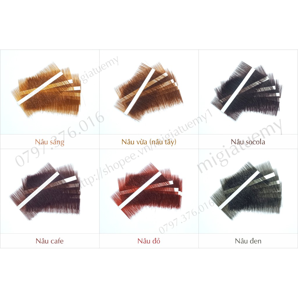 Mi Nâu Fan 4D Hộp 200 Fans