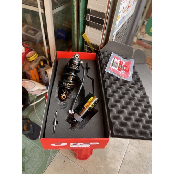 Phuộc RCB DB2Line Đen Ty vàng Exciter 150