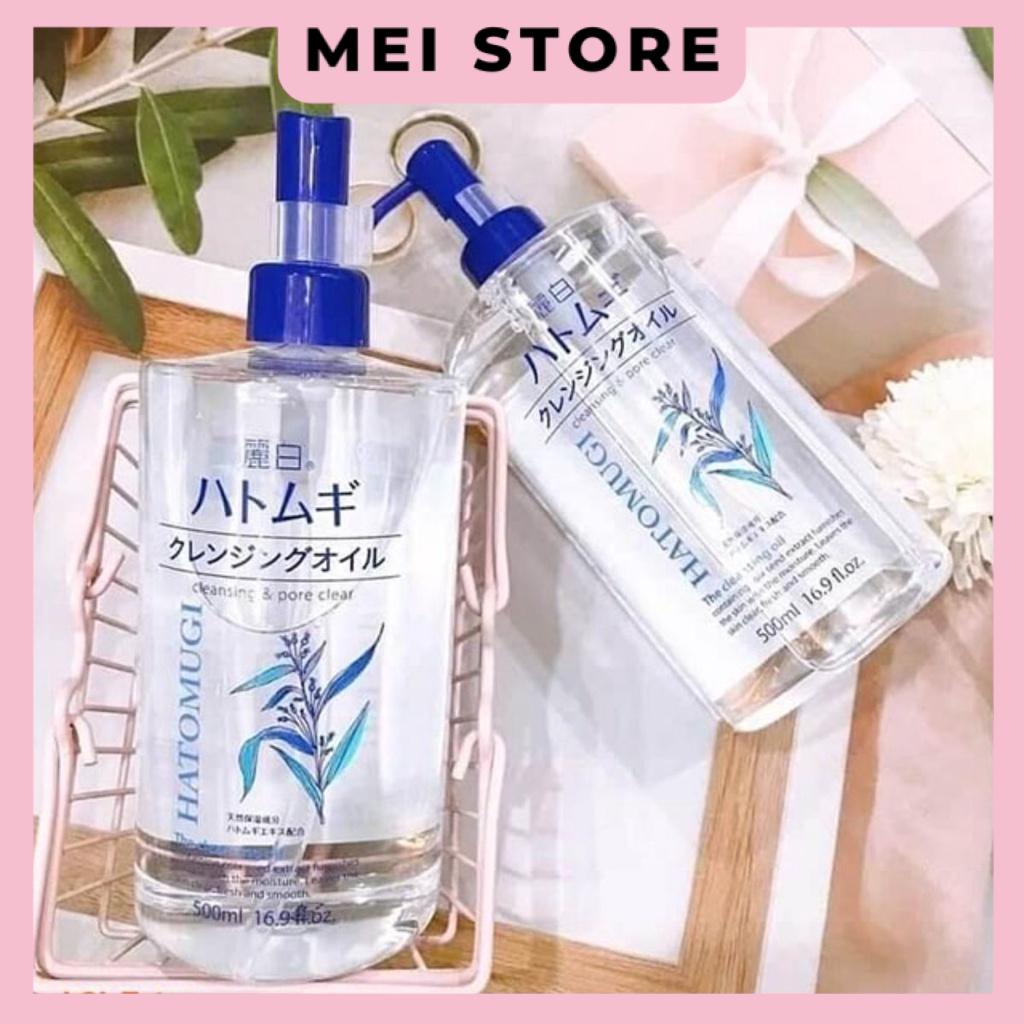 Nước / Dầu Tẩy Trang Ý Dĩ Hatomugi Nhật Bản 500ml