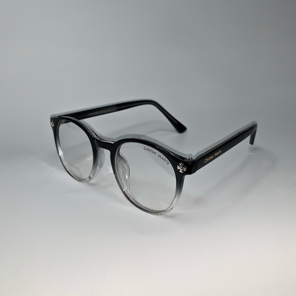 Kinh Chrome Heart ombre mắt mèo