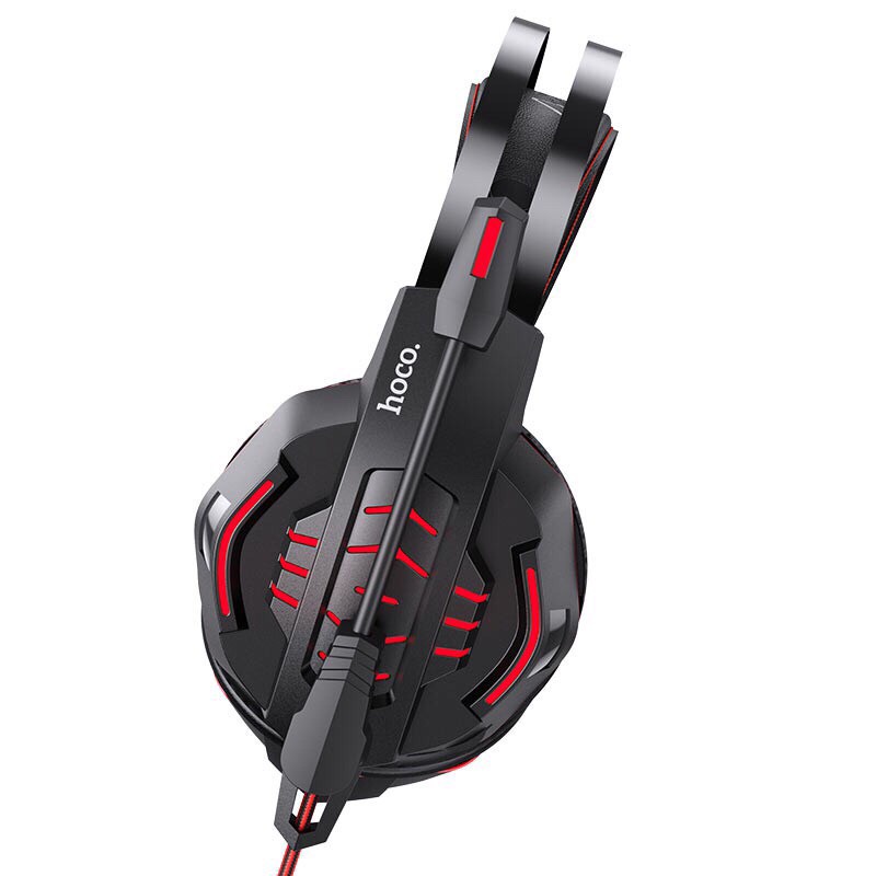Tai Nghe Game Chụp Tai Hoco W102 Có Mic Điều Chỉnh Âm Lượng Chơi Game Pubg Liên Quân Trên PC Máy Tính