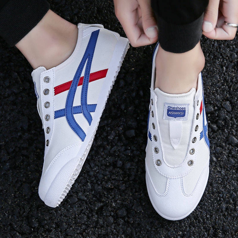 Giày Thể Thao Vải Bạt Thời Trang Hàn Cho Nam Nữ