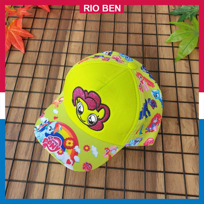 Nón cho bé nhỏ thêu hình dễ thương, bé từ 2-5 tuổi RBN046
