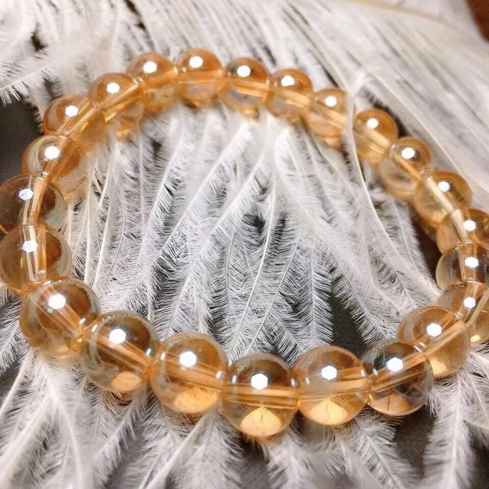 Vòng tay chuỗi hạt đá zircon pha lê 8mm-10mm