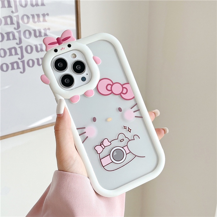 Ốp lưng iphone nơ camera hình vuông mèo kitty 6/6splus/7/7plus/8/8plus/x/xs/11/12/13/pro/max/plus/promax-SALE HOT M5-3
