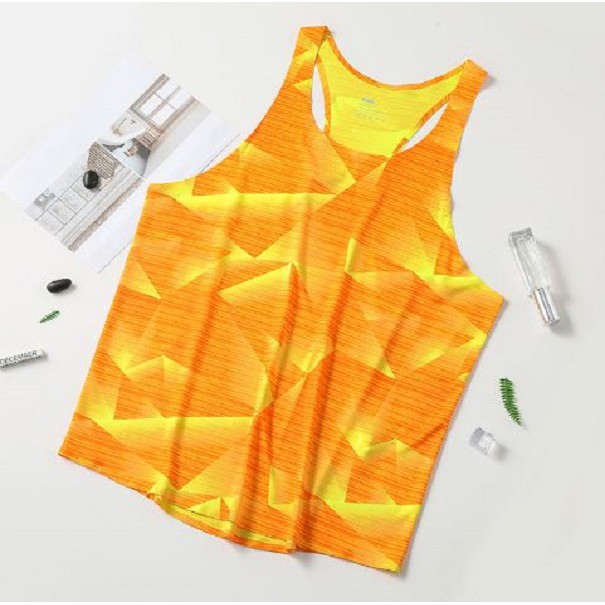 Áo chạy bộ singlet nhẹ,thoáng khí,khô nhanh