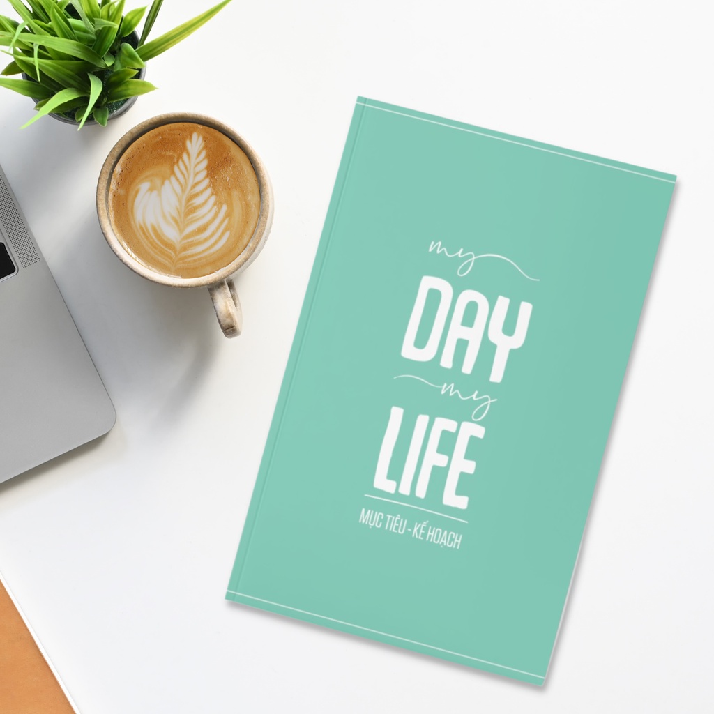 Sổ tay lên kế hoạch My day My life - Sổ tay ghi chép mục tiêu