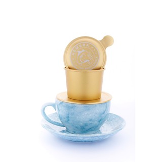 Phin cà phê nhôm cao cấp Hemera (Màu vàng)