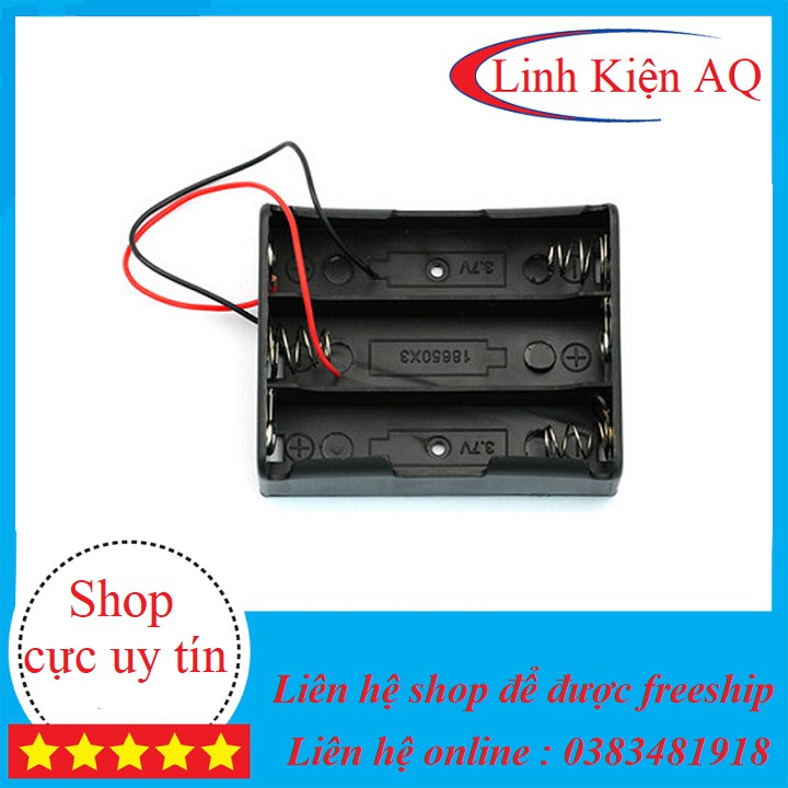 Đế Pin AA 1/2/3/4 cell Không Nắp ( Đấu Nối Tiếp) - linh kiện điện tử 3m