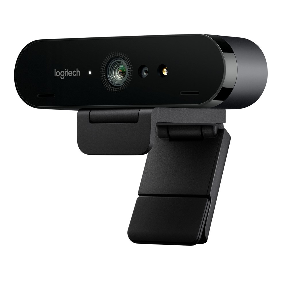 Webcam Logitech BRIO - 4K Ultra HD, tự động chỉnh sáng &amp; lấy nét, góc rộng 78 độ