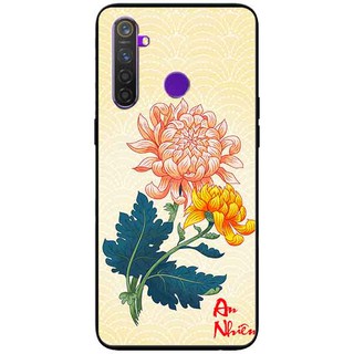 Ốp lưng realme 5/ realme 5 pro, realme q - hoa cúc an nhiên