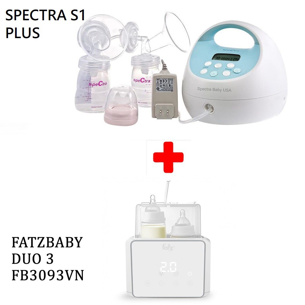 [Mã MKBC13 giảm 80k đơn 1 triệu] Máy hút sữa điện đôi Spectra S1 Plus (Hospital Grade)