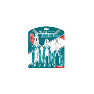 Bộ kìm cắt, kìm điện và kìm mỏ nhọn Total THT1K0301