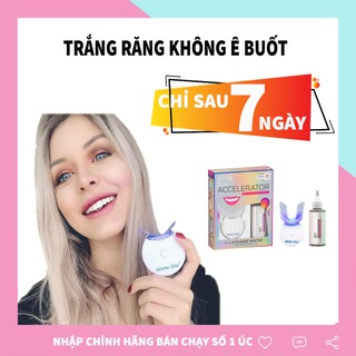 Máy làm trắng răng white glo nhập khẩu số 1 từ úc không ê buốt đánh bay vết ố tẩy trắng răng nhanh chóng chỉ sau 7 ngày