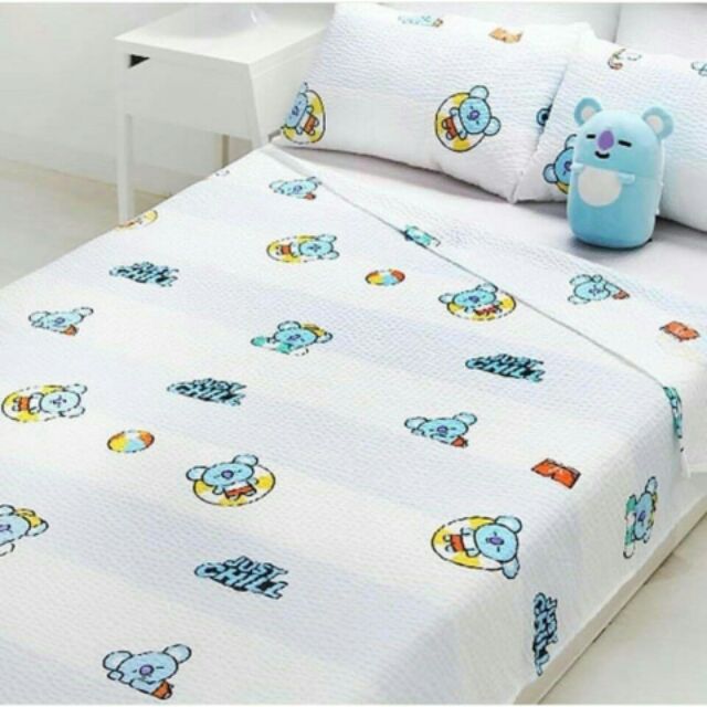 Vỏ chăn gra BT21 hàng off