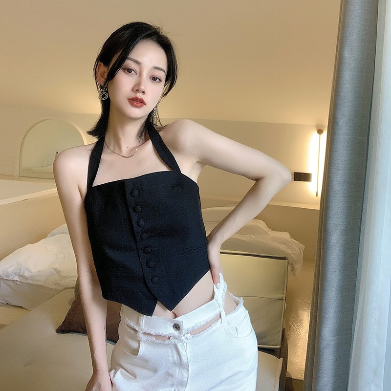 Áo Hai Dây Thiết Kế Ngọt Ngào Thời Trang Cho Nữ