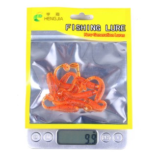 Bộ 10 Mồi Câu Cá silicone 50mm / 0.5g