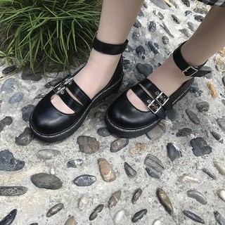 [HÀNG ODER] Giày lolita dây quai và dây buộc
