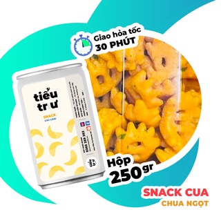 Snack cua giòn đậm đà | 250g | Ăn vặt Tiểu Trư Snacks Hà Nội ngon rẻ