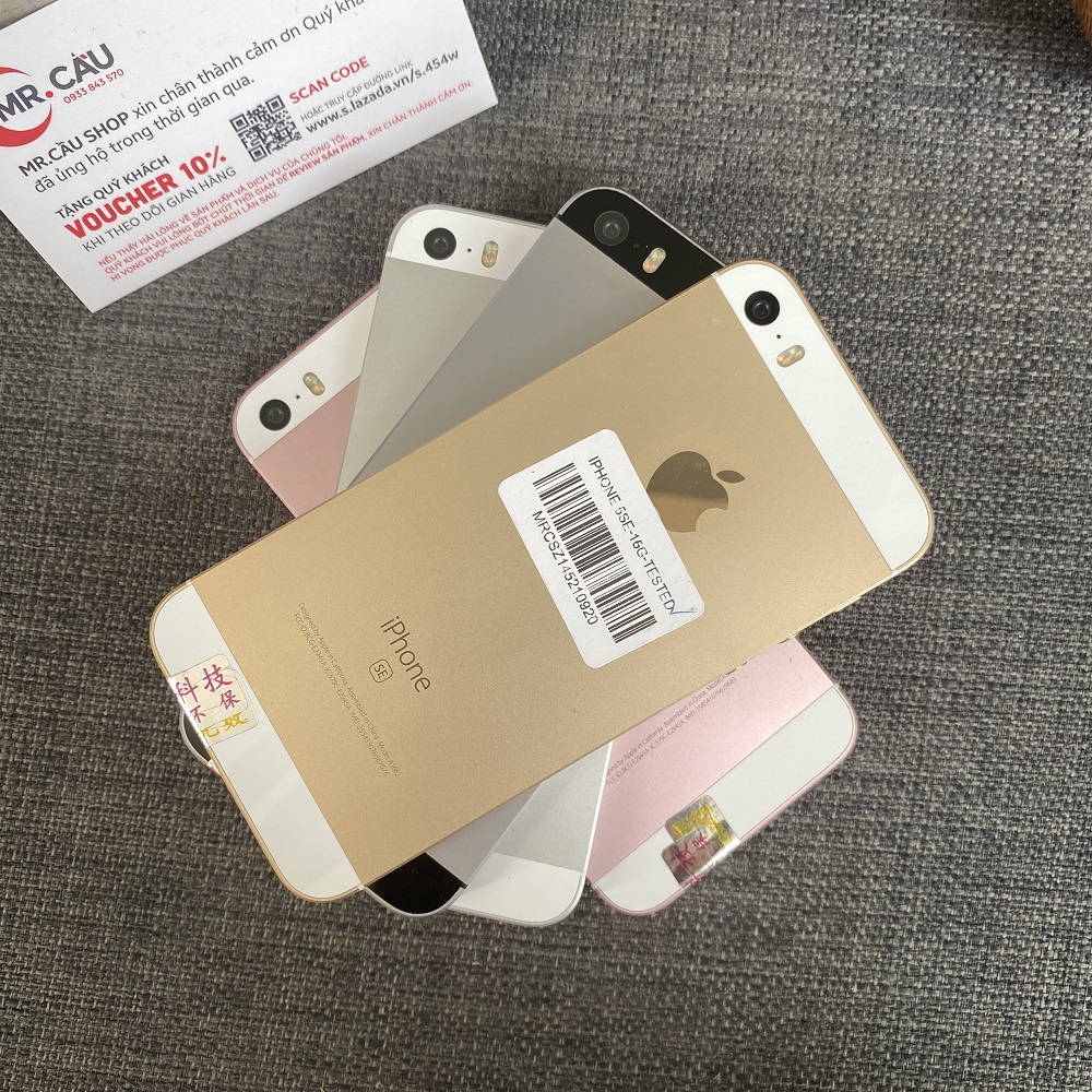 Điện thoại iPhone SE 16 - 32- 64G Bản quốc tế Chipset Apple A9 2 nhân Tốc độ CPU 1.8 GHz RAM 2 G Full HD - MRCAU | BigBuy360 - bigbuy360.vn