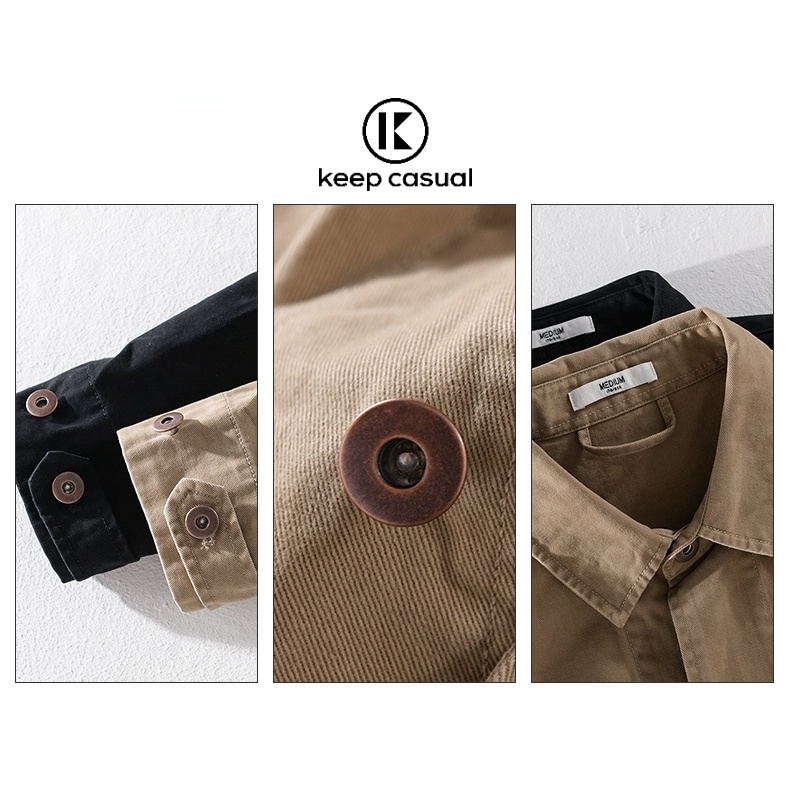 Áo Khoác Túi Hộp Thời Trang Cá Tính Cho Nam