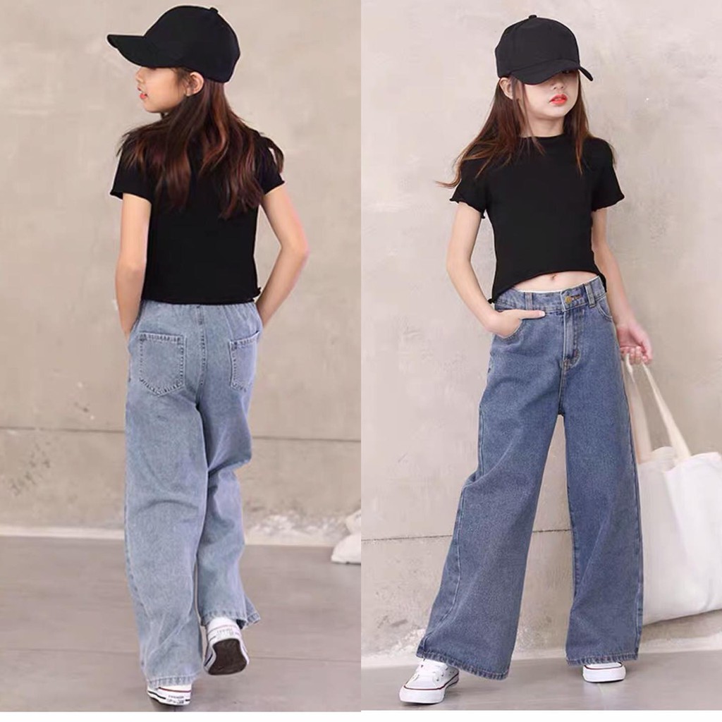 Áo thun croptop cho Bé Gái tới Size Đại. Áo phông cotton croptop cao cấp 2021 cho bé 8-14 tuổi Beeshop H21057