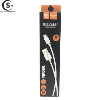 Cáp sạc nhanh type-c 2.1a boliduo a19 - cáp sạc chính hãng a19